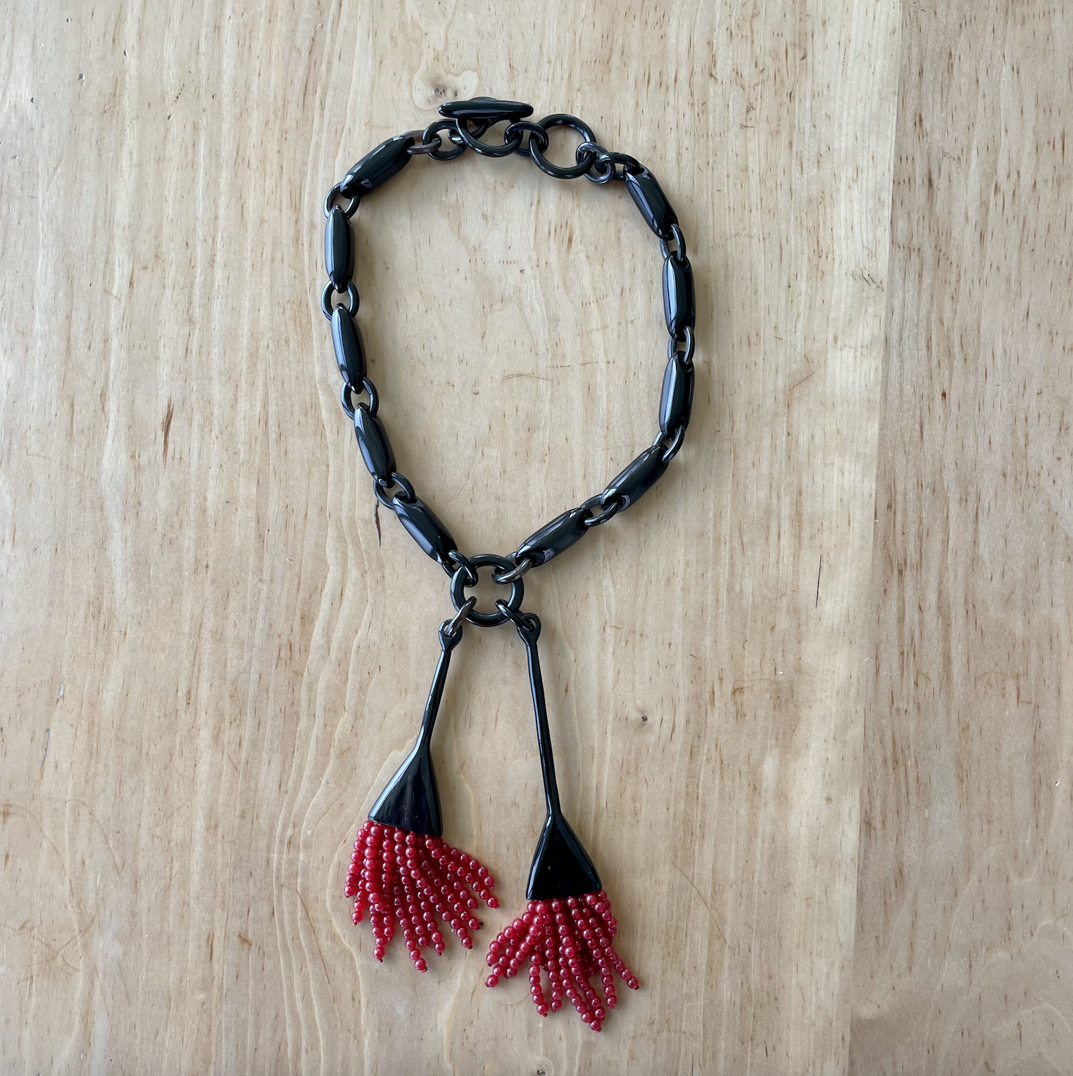 関送込 ILLUSORY The Buds Detachable Tassel Necklace ILLUSORY x FLYERRER The Buds Detachable Tassel Necklace